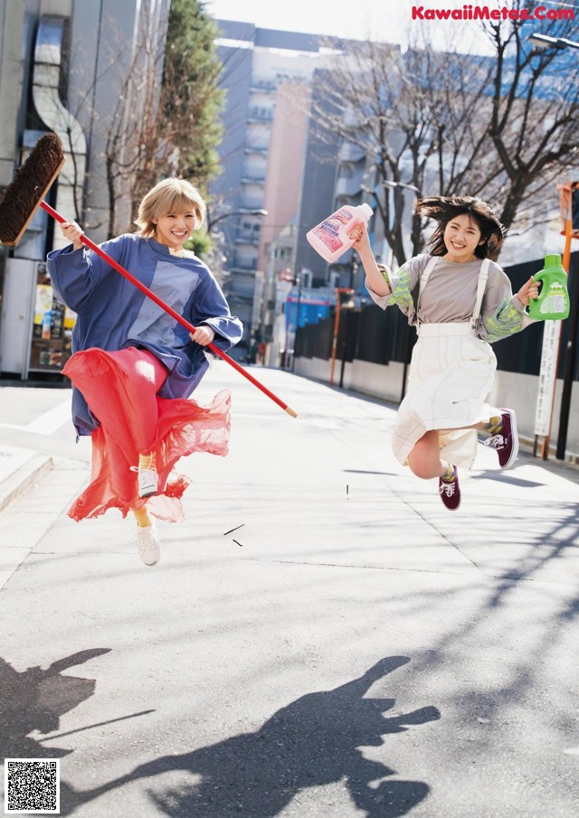 Nana Okada 岡田奈々, Yuiri Murayama 村山彩希, ENTAME 2021.05 (エンタメ 2021年5月号) No.09936d