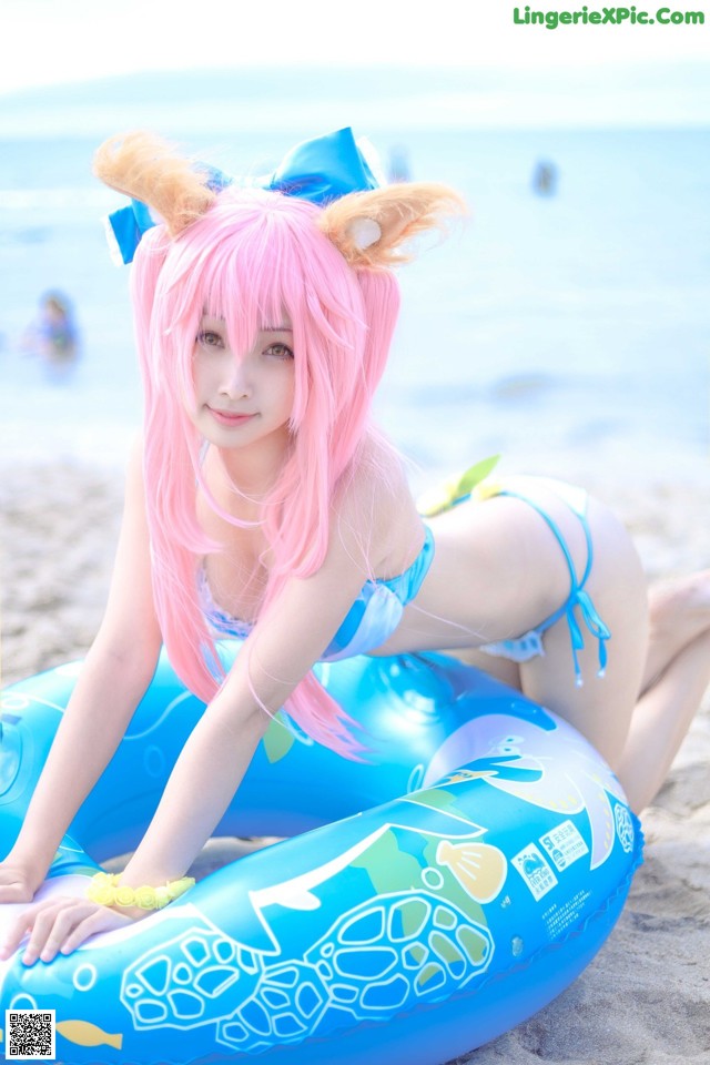 [毛毛喵 momocat] Tamamo no Mae Ver.Swimsuit No.993868